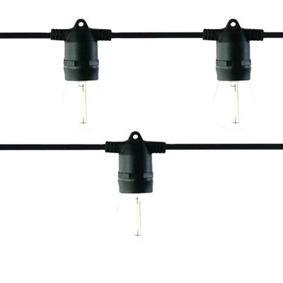 Certificato CE ROHS Corde di alimentazione azionata Con il design unico LED Christmas Light String
