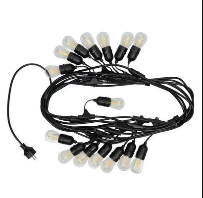 Controller incluso 48 piedi di luce a LED a stringa impermeabile esterna