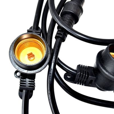 Tubo di doccia di meteoriti solari Lampada a patch Cluster luce a LED con lunghezza personalizzata