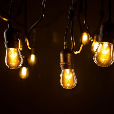 Ben progettate luci a corda del cortile di alimentazione azionate per il cortile personalizzato