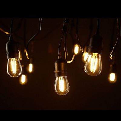 Ben progettate luci a corda del cortile di alimentazione azionate per il cortile personalizzato