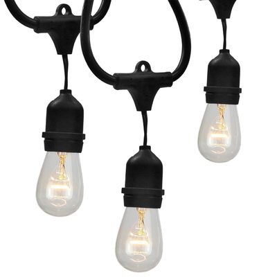 Colore personalizzato G40 Festoon Globe String Catenaria luce solare