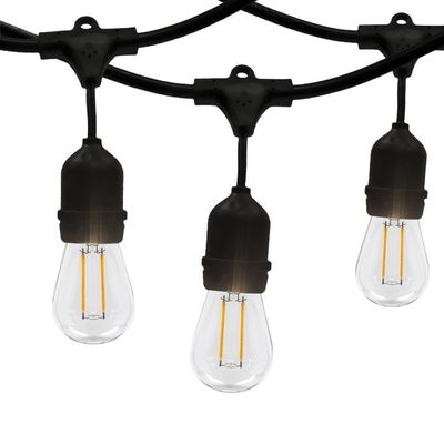 Colore personalizzato G40 Festoon Globe String Catenaria luce solare
