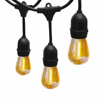 Colore personalizzato G40 Festoon Globe String Catenaria luce solare