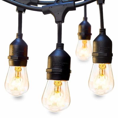 Colore personalizzato G40 Festoon Globe String Catenaria luce solare