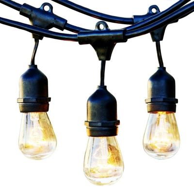 Dimensioni di colore personalizzate Luce a stringa a LED per la decorazione del giardino esterno Festoon