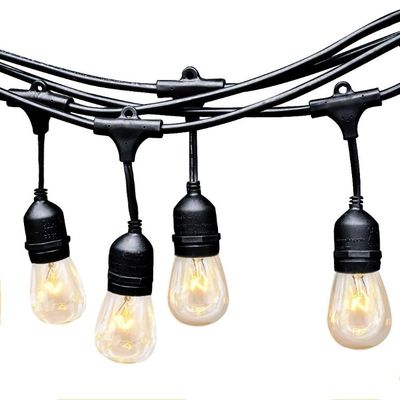 Dimensioni di colore personalizzate Luce a stringa a LED per la decorazione del giardino esterno Festoon