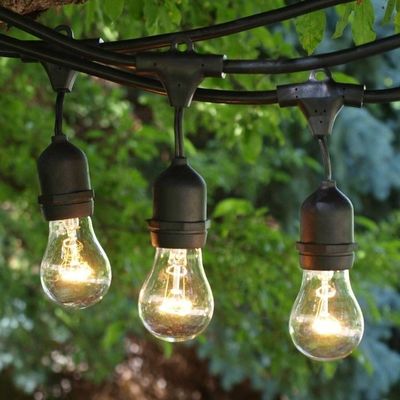 Patio RGB IP65 impermeabile caldo bianco LED luci esterne a corda