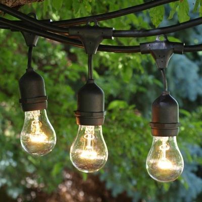 Decration Luci di Natale Led String Outdoor S14 Lampadine Edison a prova di frattura