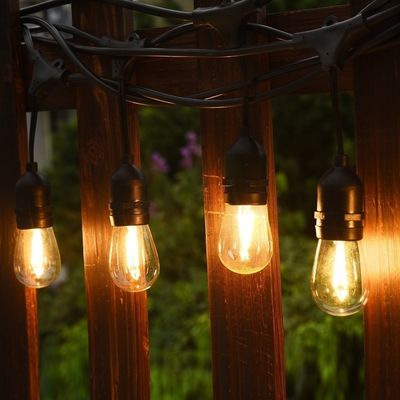 Patio RGB IP65 impermeabile caldo bianco LED luci esterne a corda