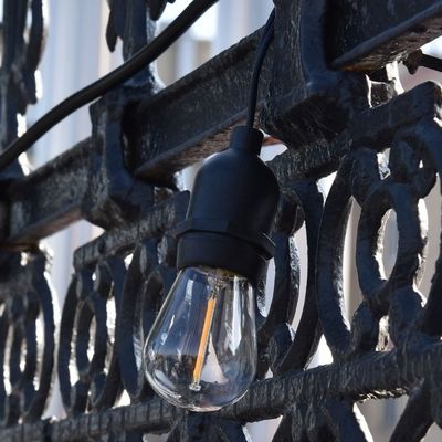 Decration Luci di Natale Led String Outdoor S14 Lampadine Edison a prova di frattura
