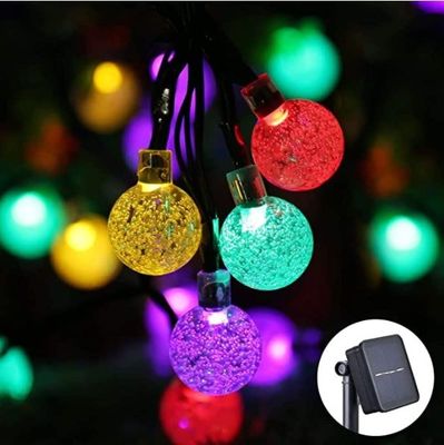Decorazione esterna in PVC Dimmabile Shatterproof LED Solar Fairy Lamp