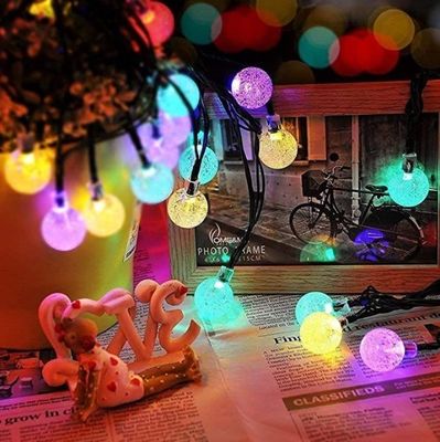 Decorazione esterna in PVC Dimmabile Shatterproof LED Solar Fairy Lamp