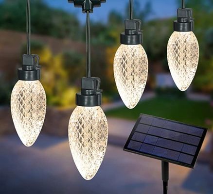 220v Illuminazione esterna Festoon Globe Lamp Garland B22 E27 Socket String Light