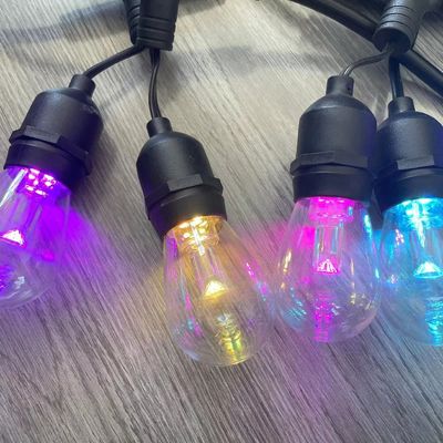 Disegno unico su luci a LED Luci natalizie String per all'aperto 50000 H vita lavorativa