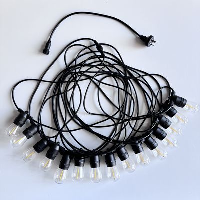 Certificato CE ROHS Corde di alimentazione azionata Con il design unico LED Christmas Light String