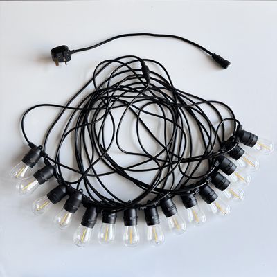 Certificato CE ROHS Corde di alimentazione azionata Con il design unico LED Christmas Light String